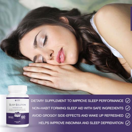 Sleep Solution - all natural sleep aid.