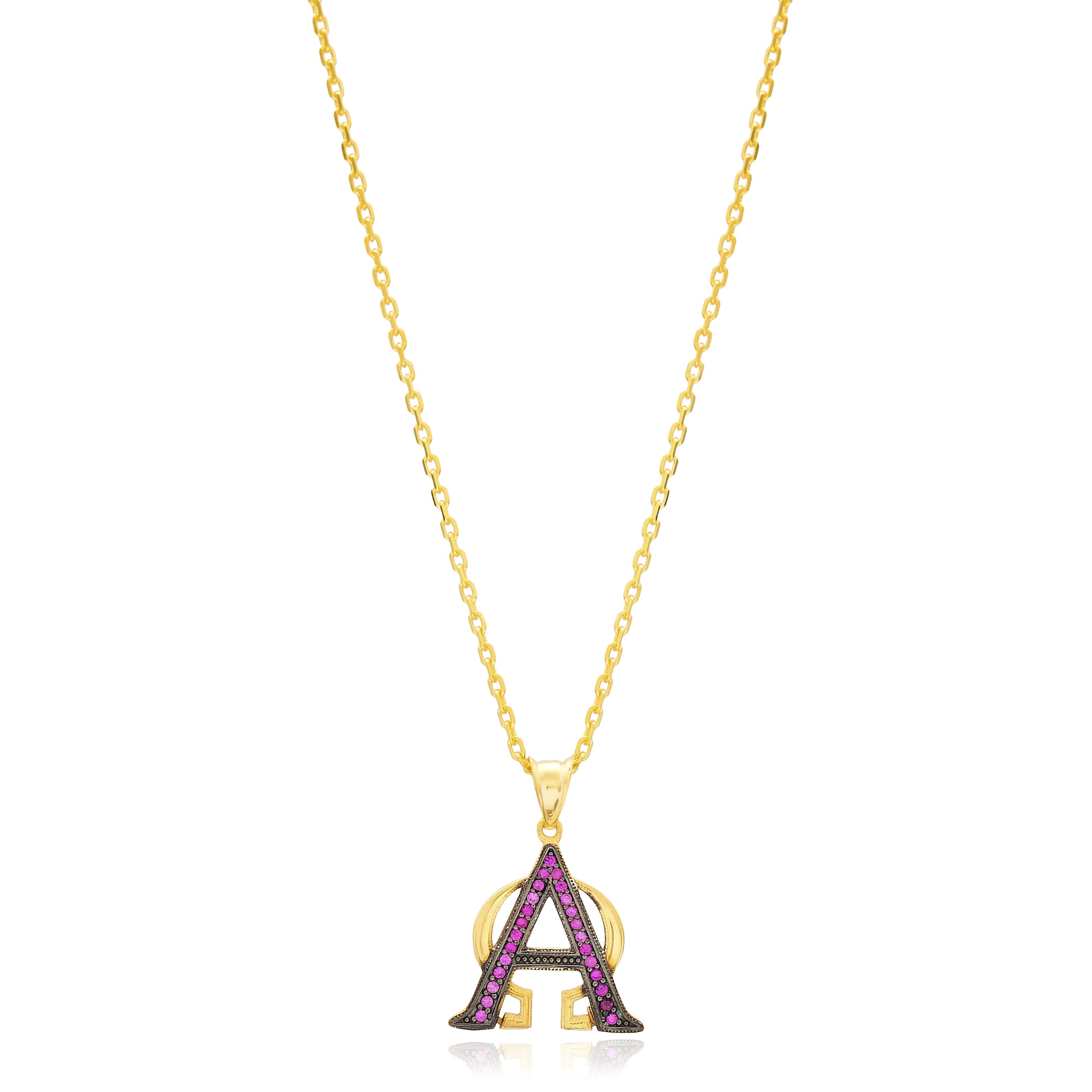 alpha omega necklace