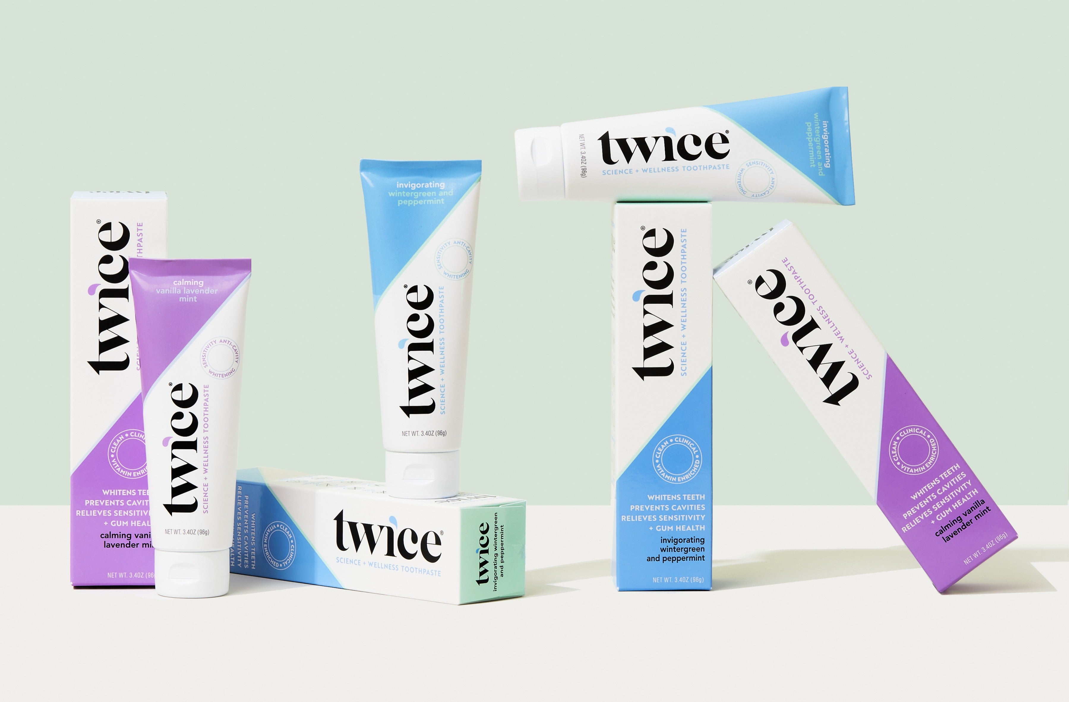 twice toothpaste