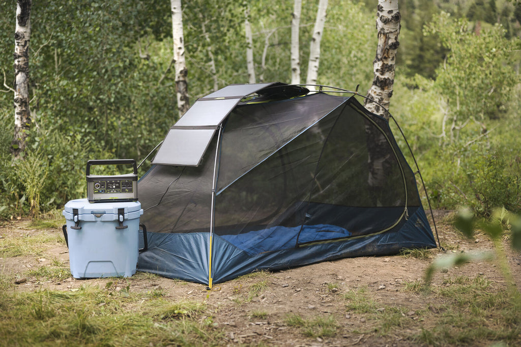 Portable power when camping