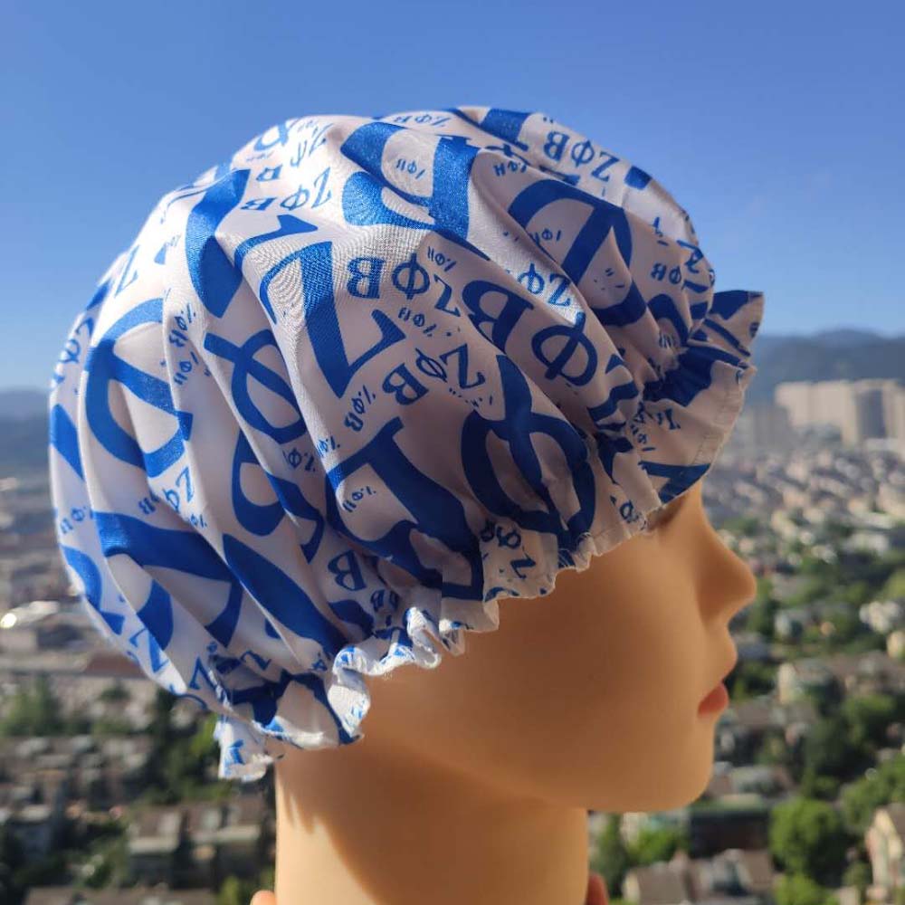 personalized shower cap