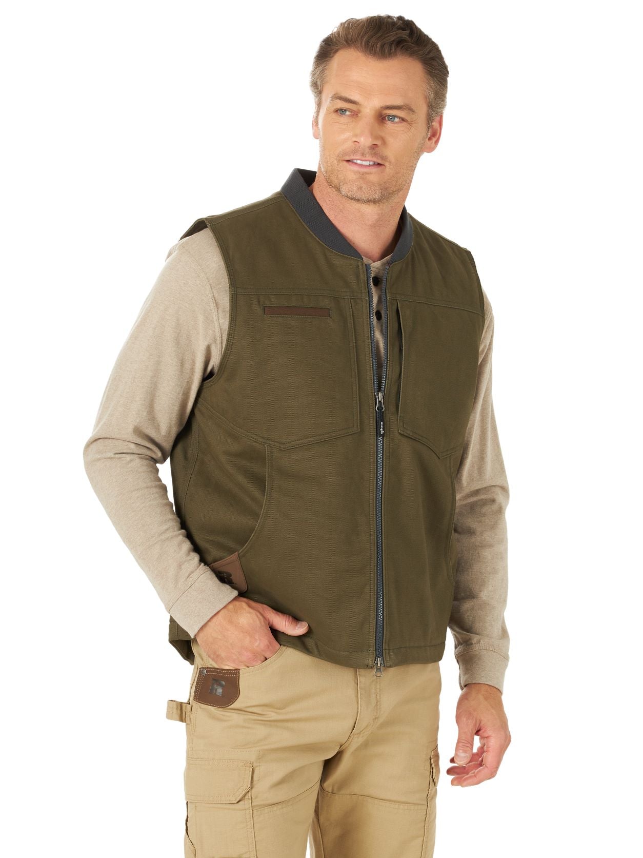 Riggs Workwear™ Work Men's Vest by Wrangler® – Stone Creek Western Shop