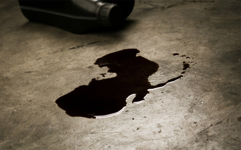 Garage Floor Oil Stains