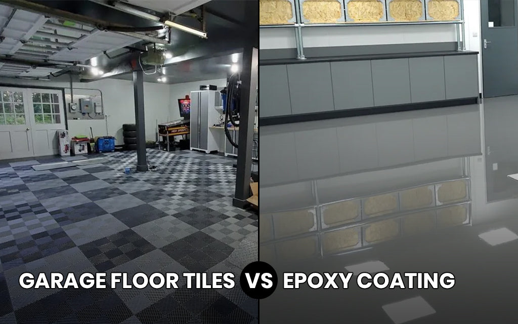Garage Floor Tiles Vs Epoxy Coating