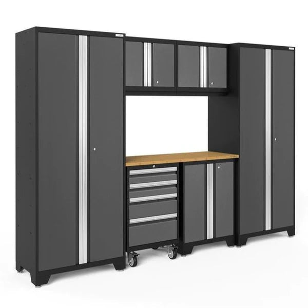 Newage Products Bold 3.0 Series 7-Piece Garage Cabinet Set