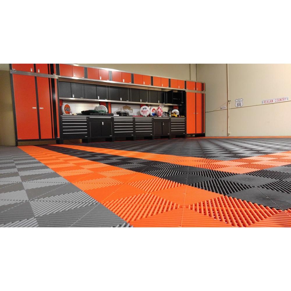 Swisstrax Ribtrax Pro Garage Floor Tiles 1575 X 1575 6 Pack Free Shipping Garage Giant 7632