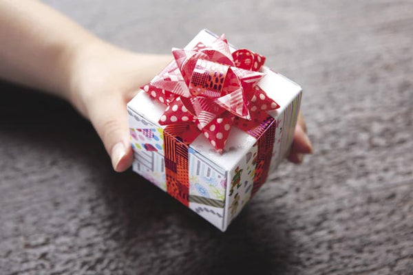 Washi-Tape-Geschenkbox