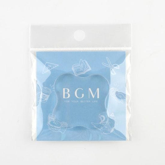 BGM Clear Stamp Acrylic Block - Grid