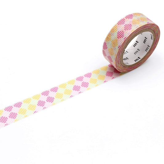 MT Deco Washi Tape Separate Check Dull Tone – journalpages