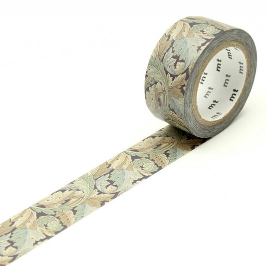 William Morris washi tape honeysuckle and black tulip