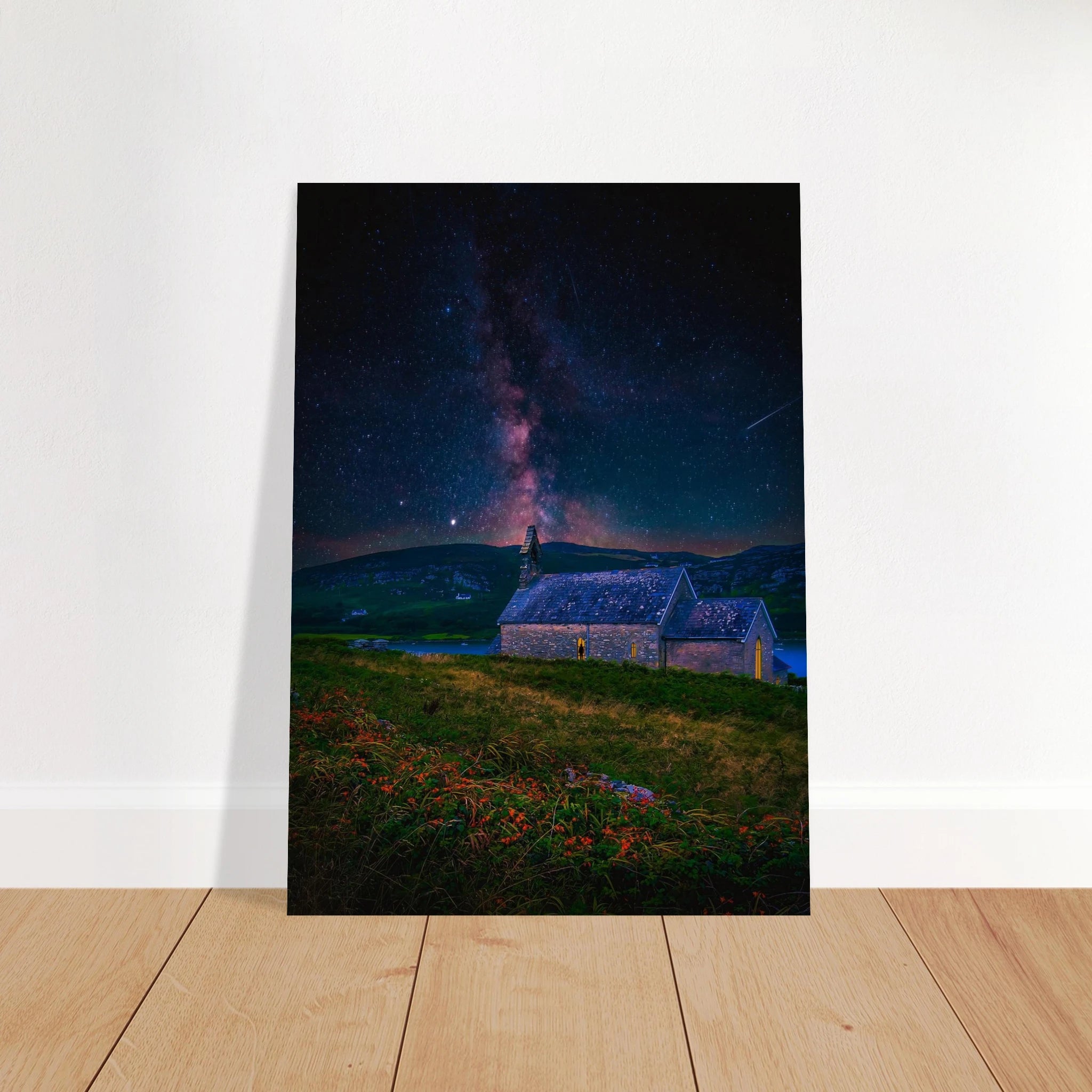 St. Brendan the Navigator Church of Ireland at Night, Crookhaven, County Cork