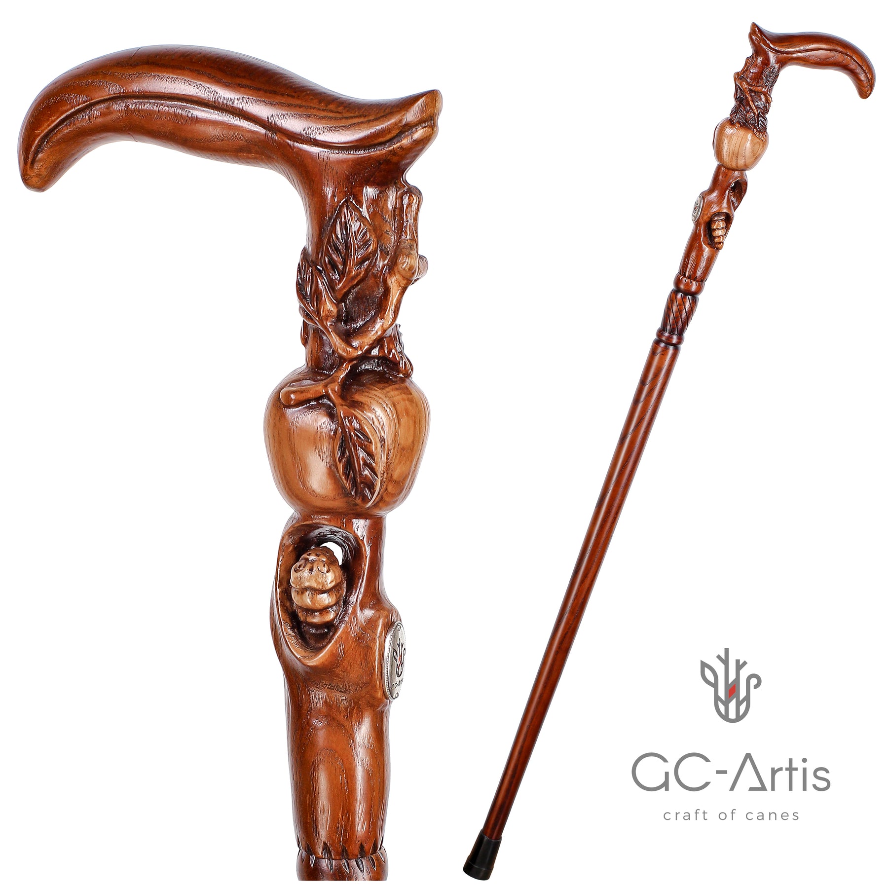 Hand Carved Wooden Canes 4264