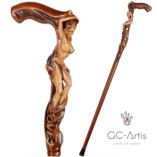 Hand Carved Wooden Canes 0993