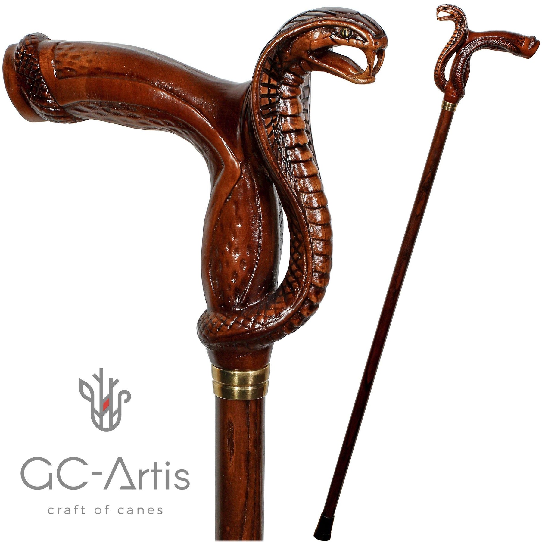 Hand Carved Wooden Canes 4463