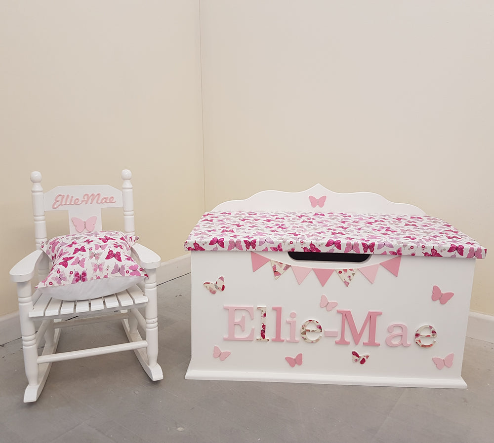 kids personalised toy box