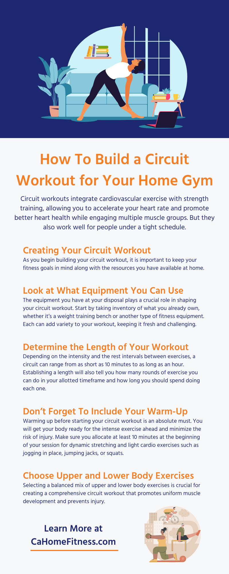 How To Build a Circuit Workout for Your Home Gym