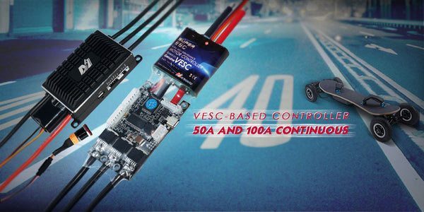 maytech brushless VESC compatible to brushless and brushed motors compatible VESC_TOOL firmware updatable