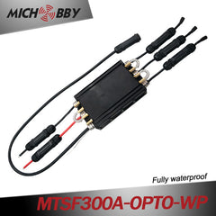 Maytech 300A ESC 100% Waterproof Electric Speed Controller with Progcard for Eletric Surfboard Efoil Boat