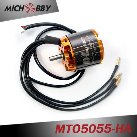 5055 70/220KV Brushless Outrunner Sensored Motor Open Cover for Esk8/Robotics