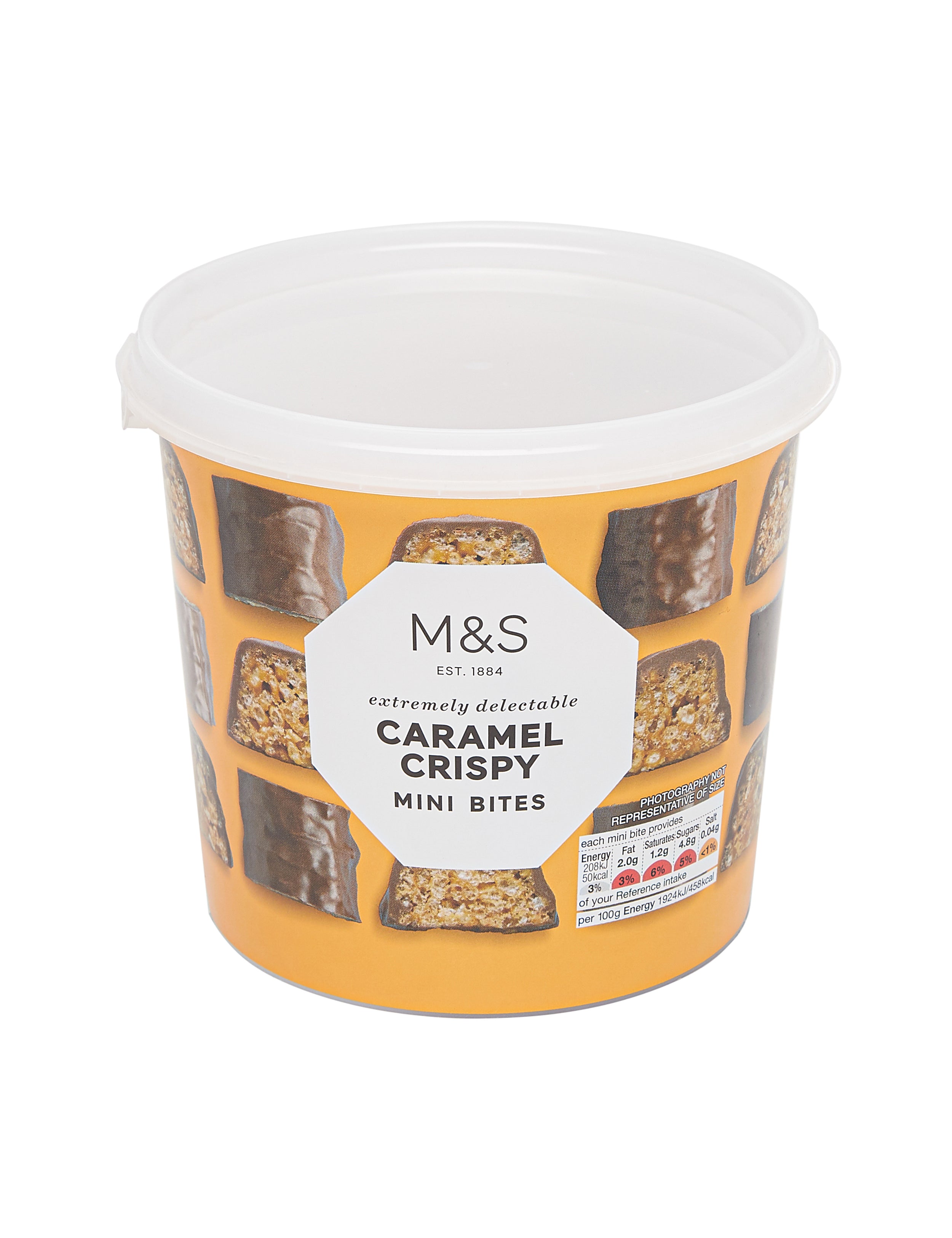 Extremely Delectable Caramel Crispy Mini Bites | Marks & Spencer ...