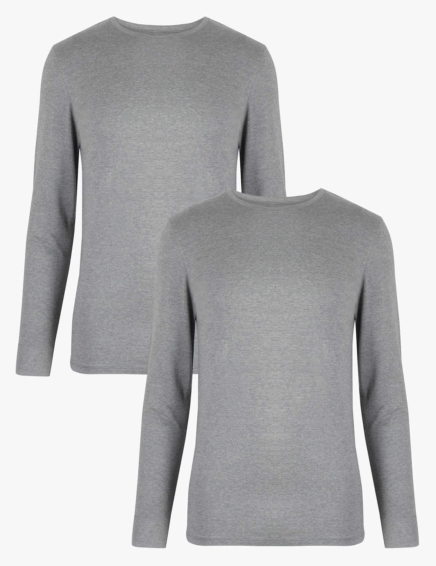 2 Pack Heatgen™ Cotton Long Sleeve Thermal Tops Marks & Spencer Philippines