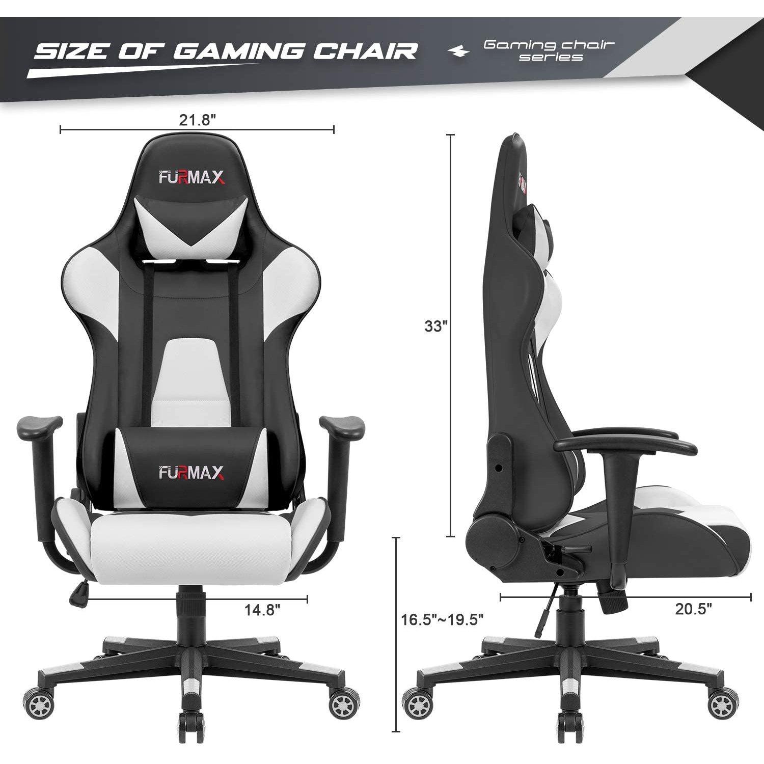 Furmax High-Back Gaming Office Chair Ergonomic Racing ...