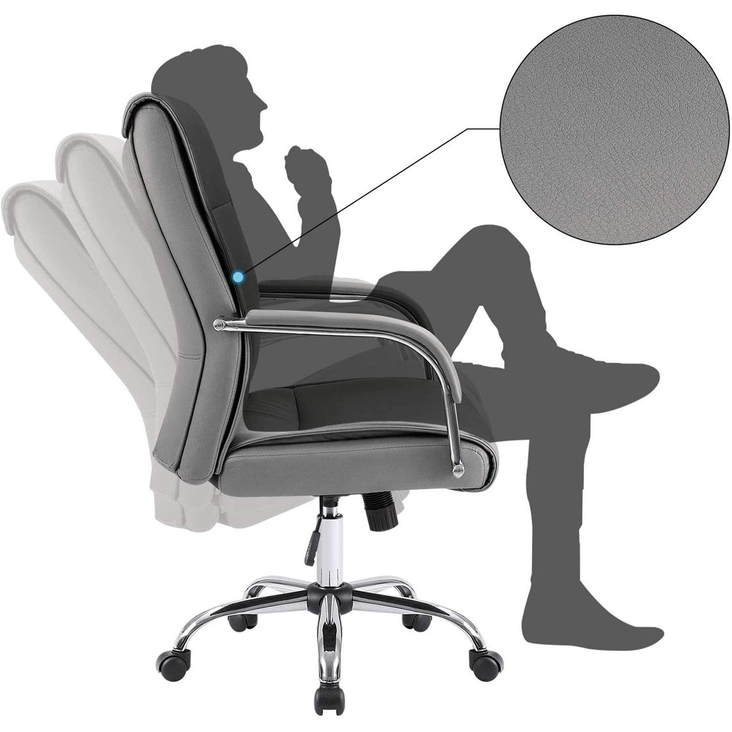 high back task office chairs