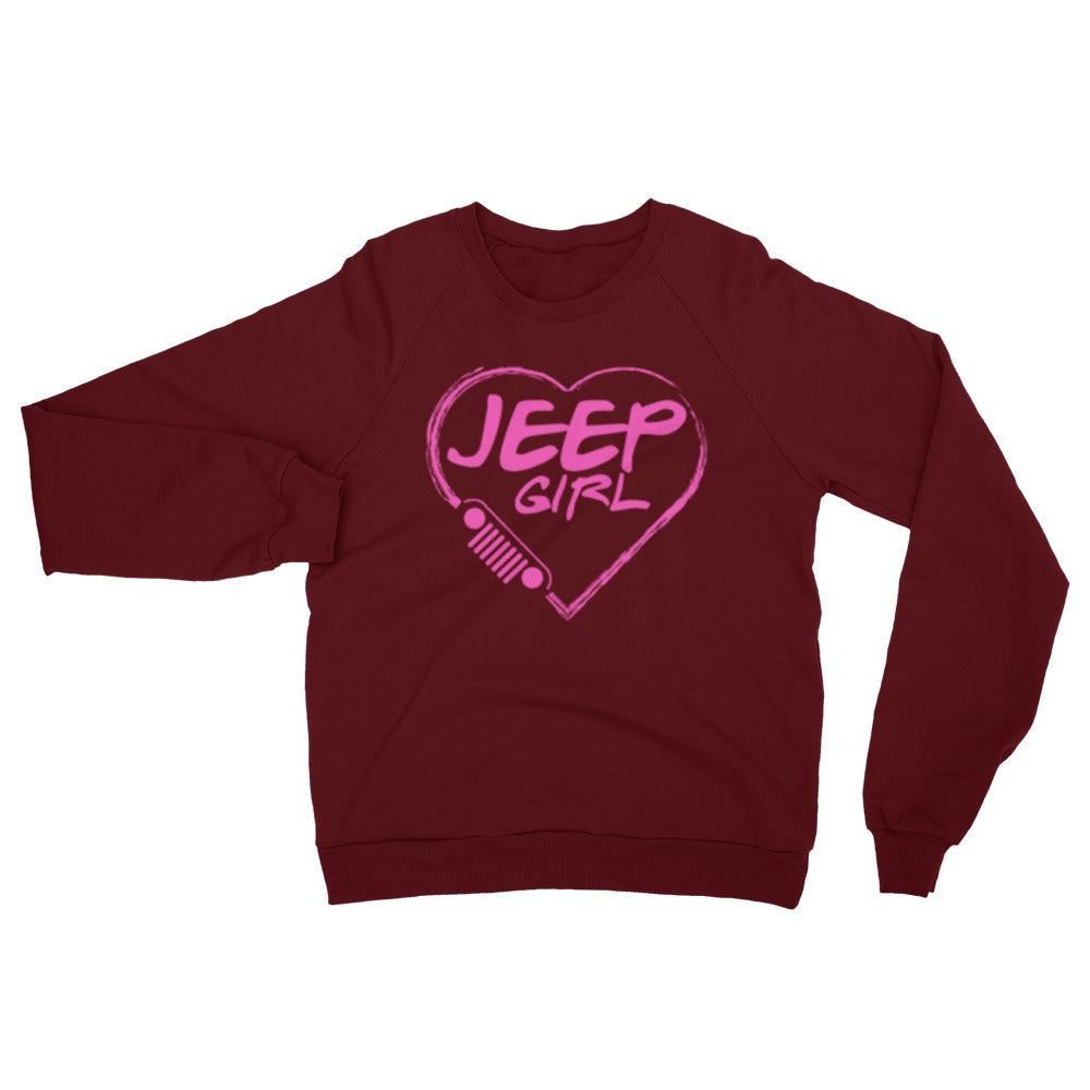 jeep girl fleece hoodie