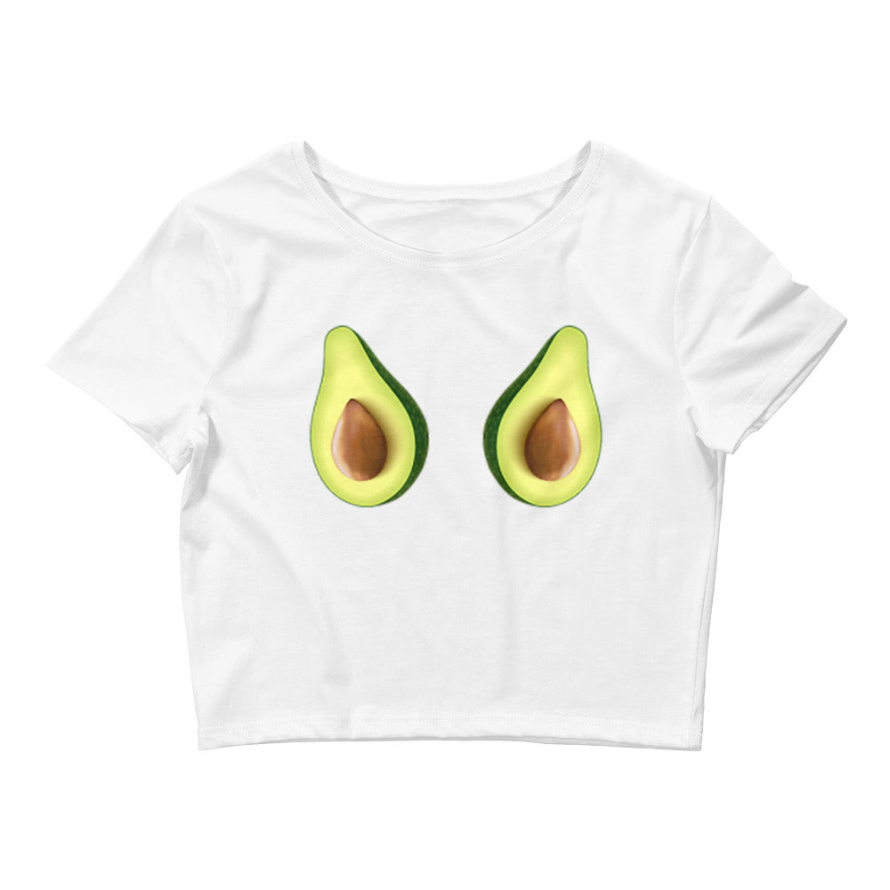 Avocado Tits Crop Top Feel Good Swag