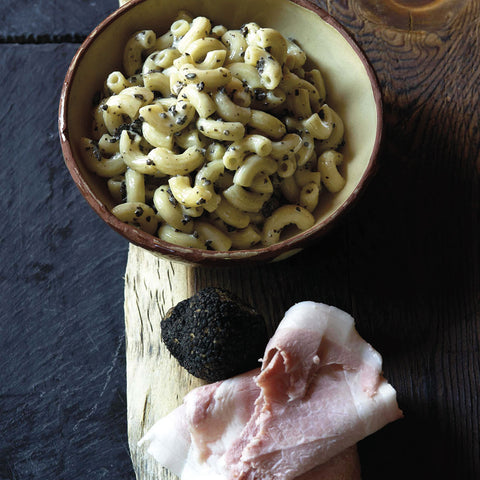 Les coquillettes aux truffes fermes de marie