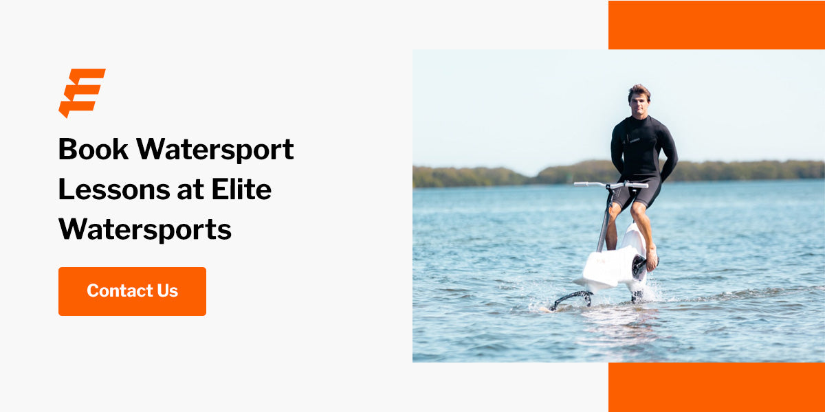 Book Watersport Lessons at Elite Watersports