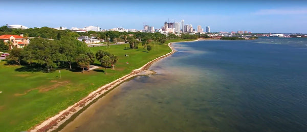 Kitesurfing at Lassing Park