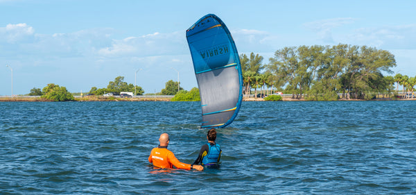A kitesurf lesson in St Petersburg Florida