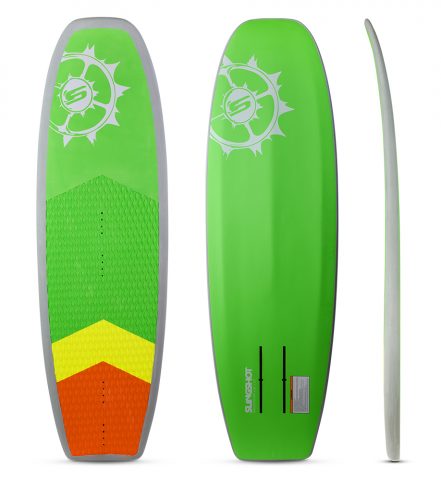 green hydrofoil boards