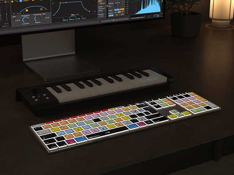 An editors Keys wireless backlit editing keyboard for Ableton Live