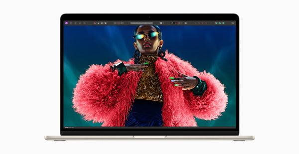 Apple Macbook Air M3 colourful retina display