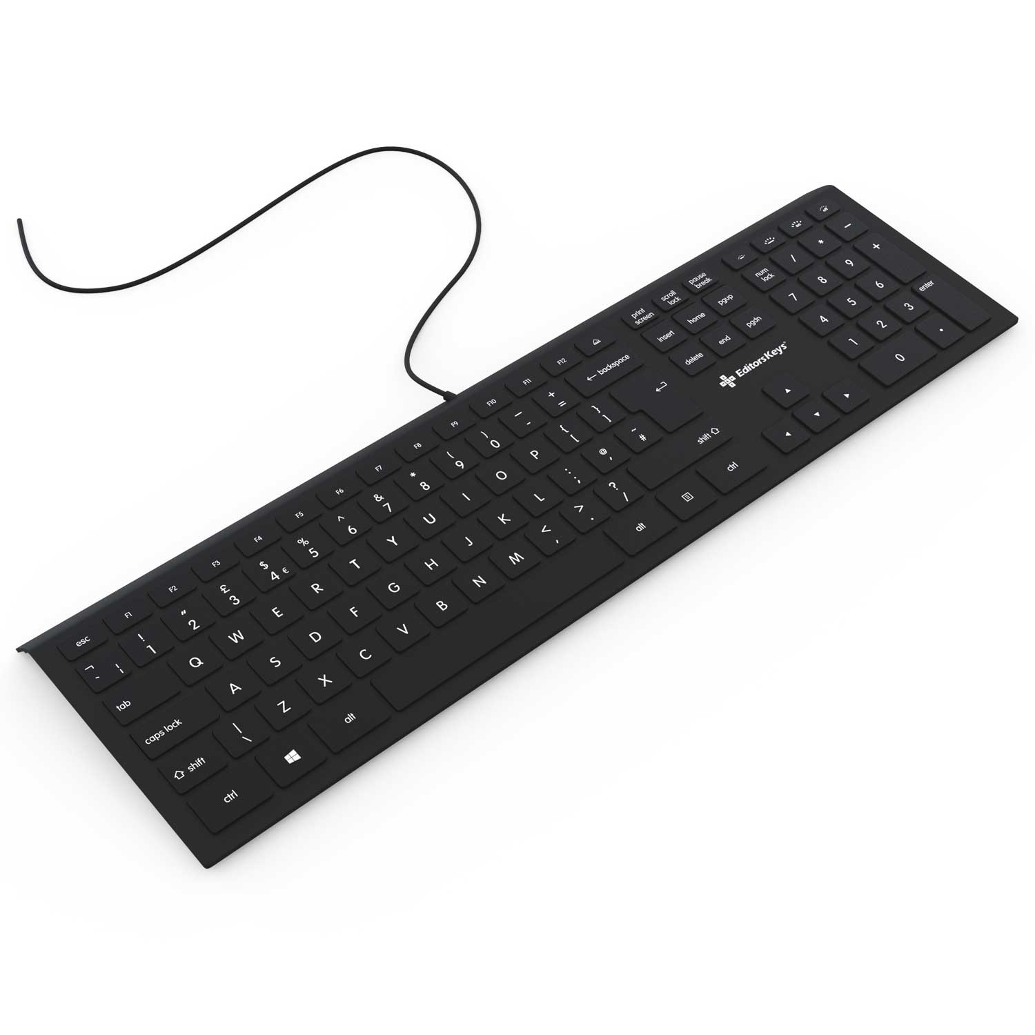 Mos rand Botsing Backlit PC Keyboard - Standard Keyboard