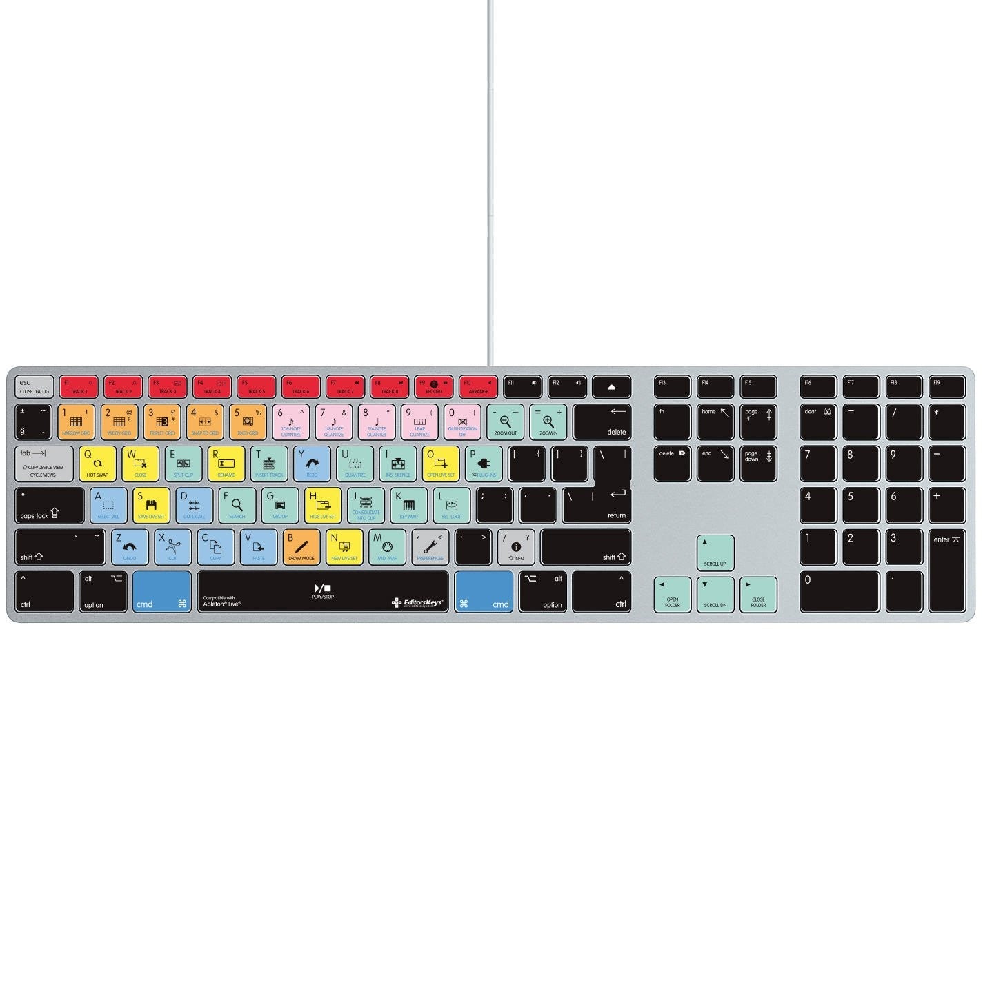 ableton live keyboard stickers