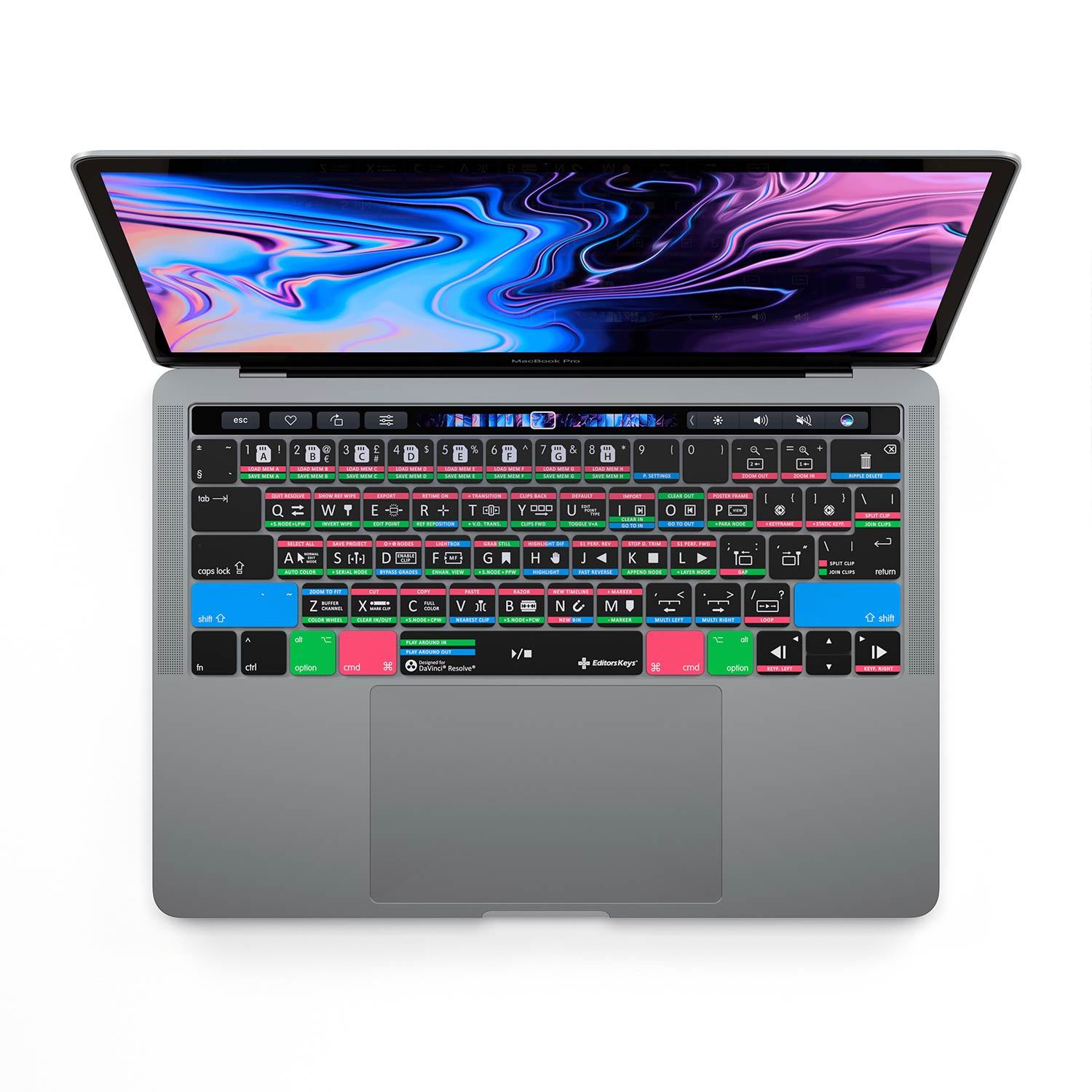 Davinci Resolve Keyboard Covers For Macbook And Imac Protection Editors Keys