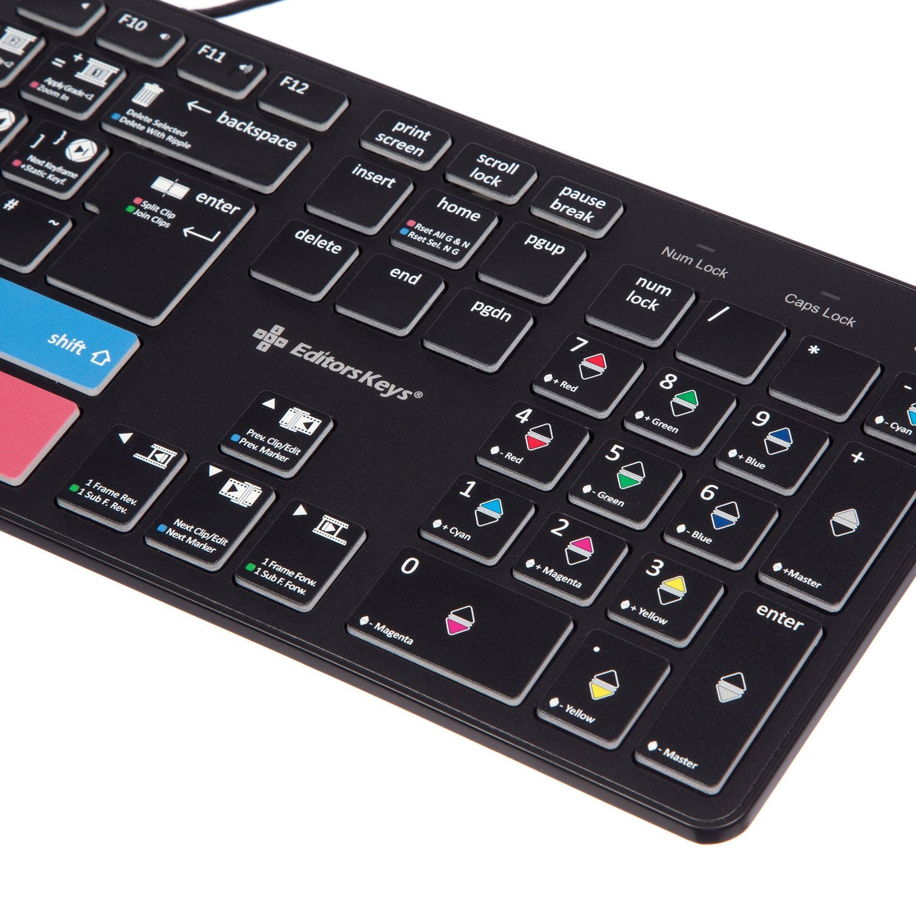 davinci resolve keyboard