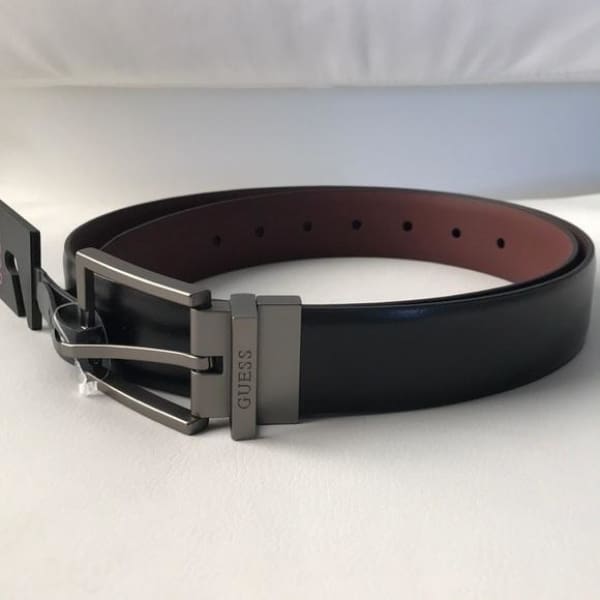 Guess men's leather Brown belt – 200 Brands