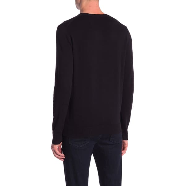 Joe Fresh Solid V-Neck Pullover Sweater Black - M - Men Sweater Hoodie Pullover
