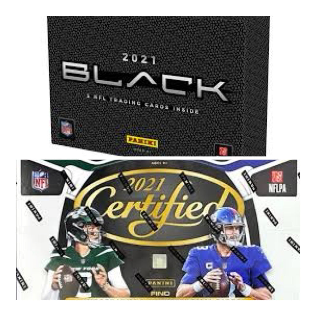 1 Panini Black NFL/Certified NFL 5 Box PYT (9/4 Break) 1of1 Card Shop