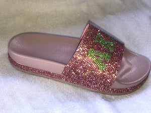 slides with bling