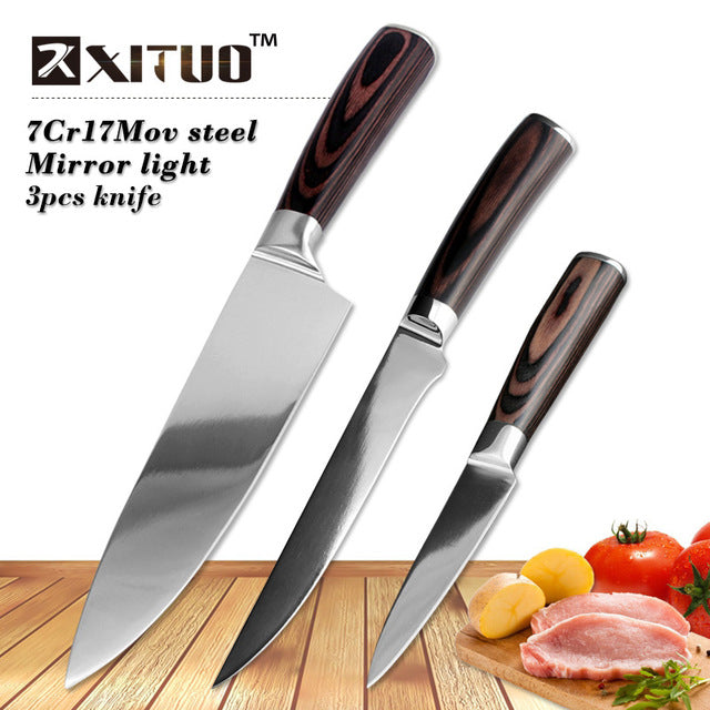 really sharp kitchen knives