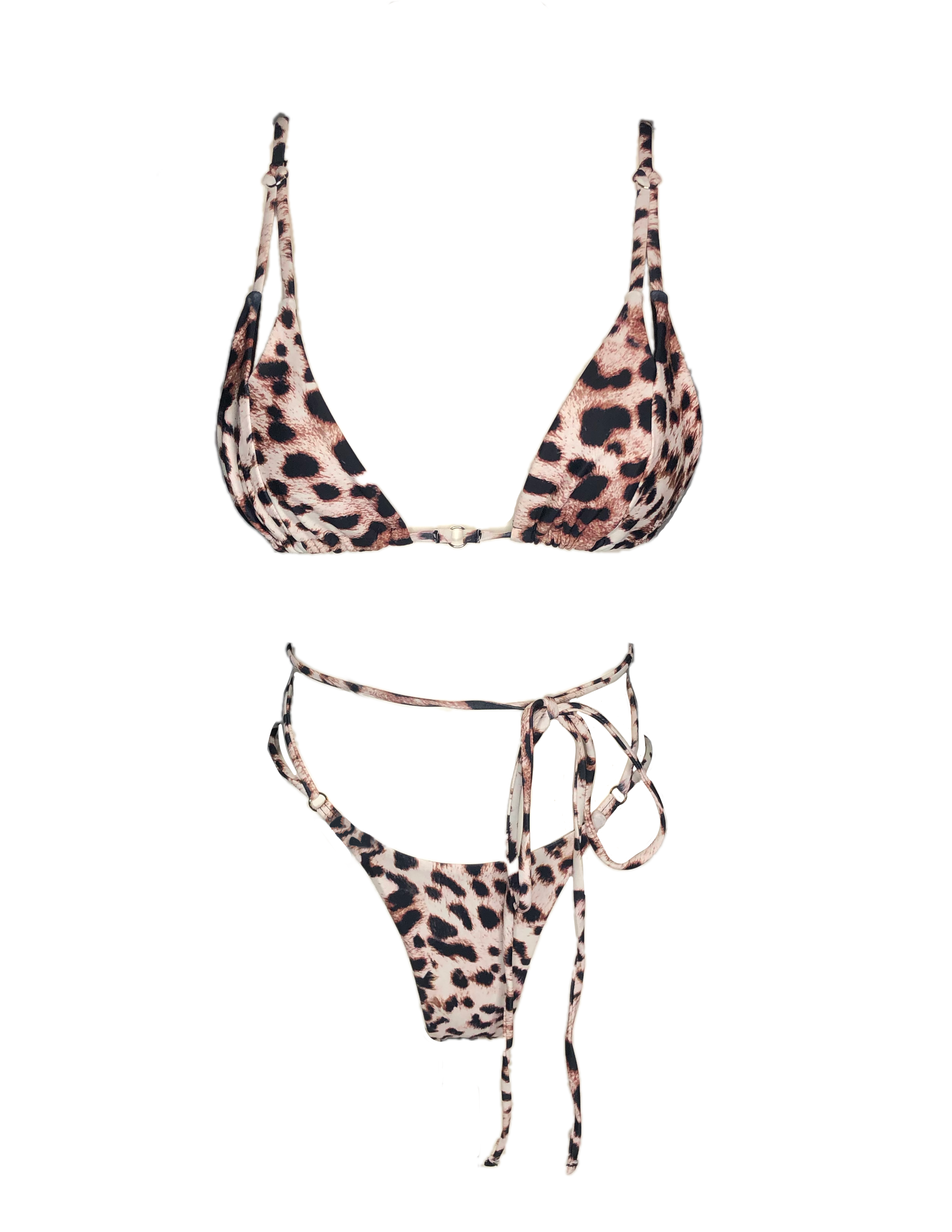 cheetah print bikini