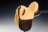 Horse Dream UK Sheepskin Seat Saver for Australian Stock Saddles. Supersoft, warm, comfy, shock absorbing sheepskin seat saver, manufactured by Christ Lammfelle