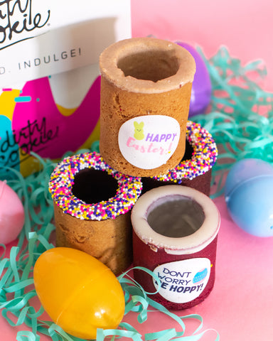 Easter cookies, Easter decorations, cookie shots