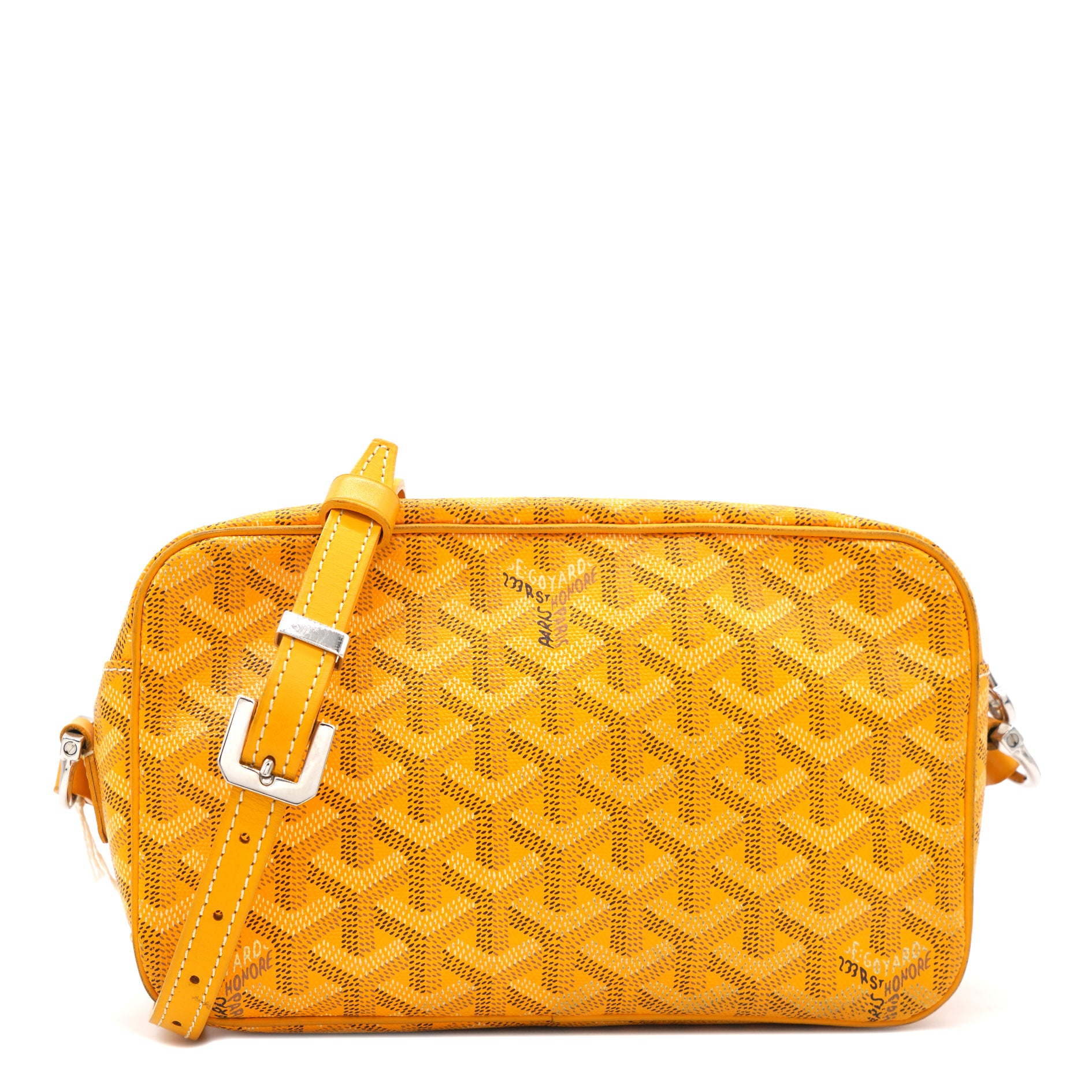 Goyard, Bags, Goyard Cap Vert Crossbody Blue Chevron