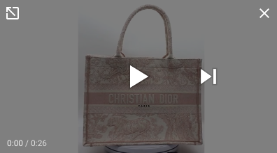 Christian Dior 2020 Small Dior Pink Toile de Jouy Embroidery Book Tote – My  Haute